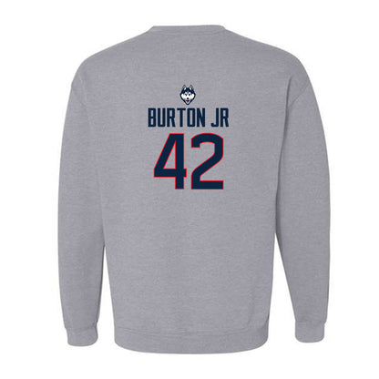 UConn - NCAA Football : Michael Burton Jr - Classic Shersey Crewneck Sweatshirt-1