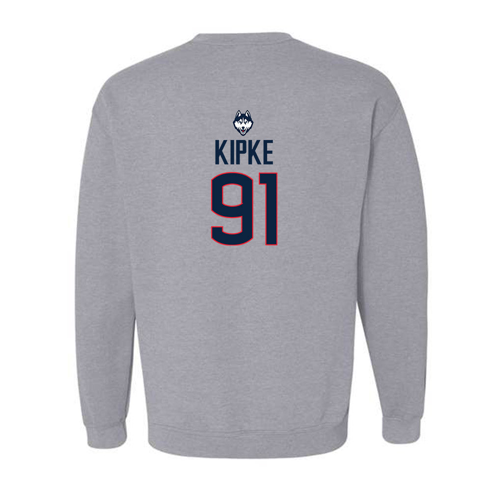 UConn - NCAA Football : Mateo Kipke - Classic Shersey Crewneck Sweatshirt-1