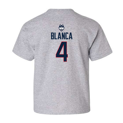 UConn - NCAA Women's Basketball : Quinonez Blanca - Classic Shersey Youth T-Shirt-1
