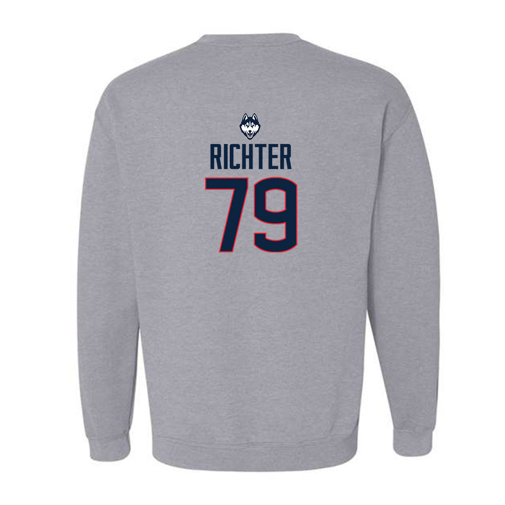 UConn - NCAA Football : Christian Richter - Classic Shersey Crewneck Sweatshirt-1