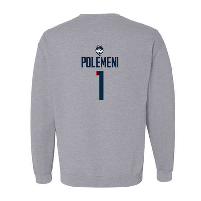 UConn - NCAA Baseball : Christopher Polemeni - Classic Shersey Crewneck Sweatshirt-1