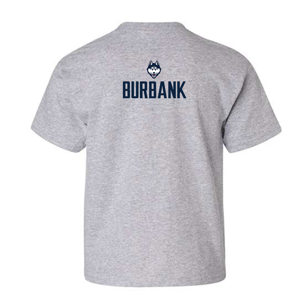 UConn - NCAA Football : Logan Burbank - Classic Shersey Youth T-Shirt-1