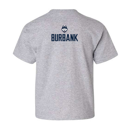 UConn - NCAA Football : Logan Burbank - Classic Shersey Youth T-Shirt-1