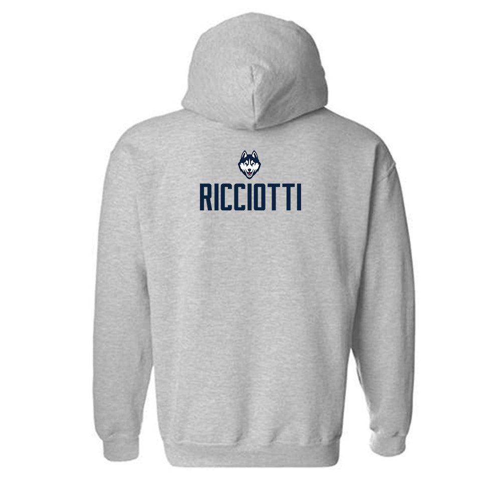 UConn - NCAA Women's Swimming & Diving : Jordyn Ricciotti - Classic Shersey Hooded Sweatshirt-1