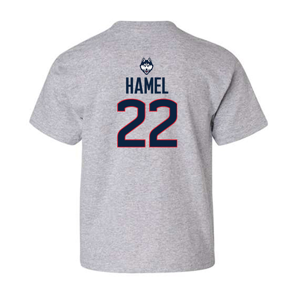 UConn - NCAA Men's Soccer : Johan Hamel - Classic Shersey Youth T-Shirt-1