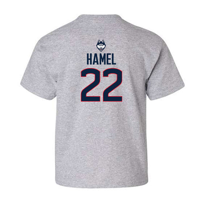 UConn - NCAA Men's Soccer : Johan Hamel - Classic Shersey Youth T-Shirt-1