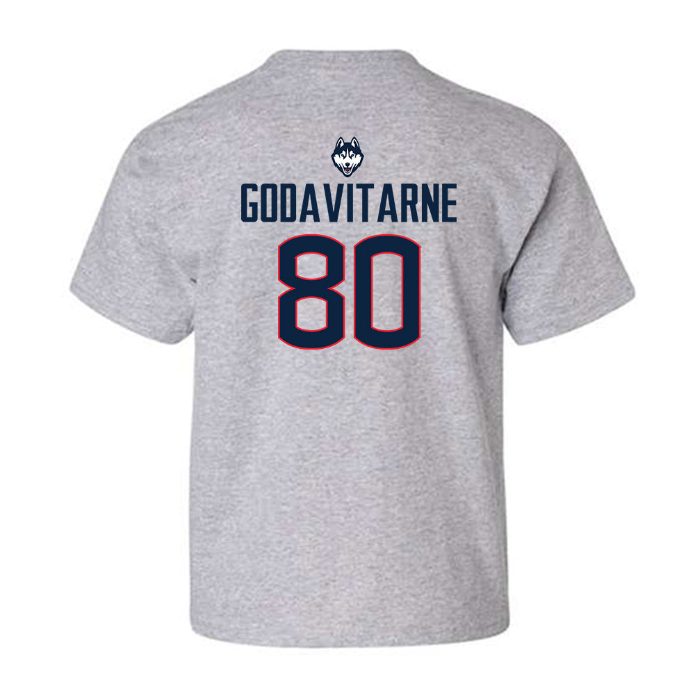 UConn - NCAA Football : Alex Godavitarne - Classic Shersey Youth T-Shirt-1