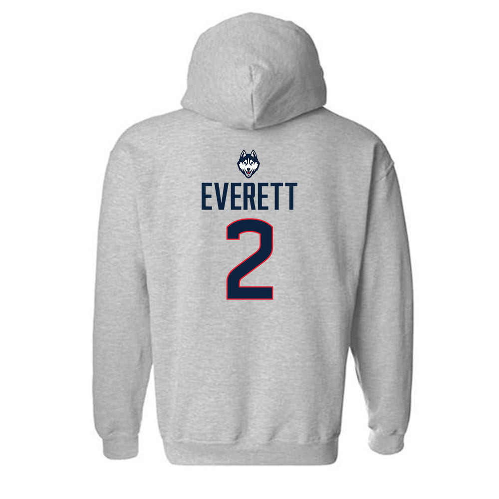 UConn - NCAA Women's Field Hockey : Maya Everett - Classic Shersey Hooded Sweatshirt-1