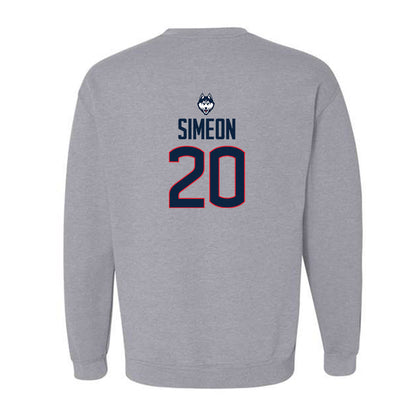 UConn - NCAA Football : Shawn Simeon - Classic Shersey Crewneck Sweatshirt-1