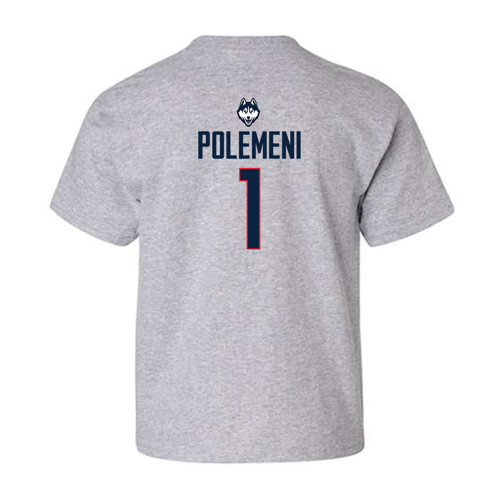 UConn - NCAA Baseball : Christopher Polemeni - Classic Shersey Youth T-Shirt-1