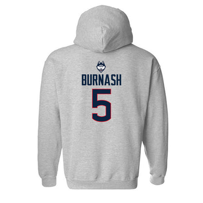 UConn - NCAA Women's Lacrosse : Karsyn Burnash - Classic Shersey Hooded Sweatshirt-1