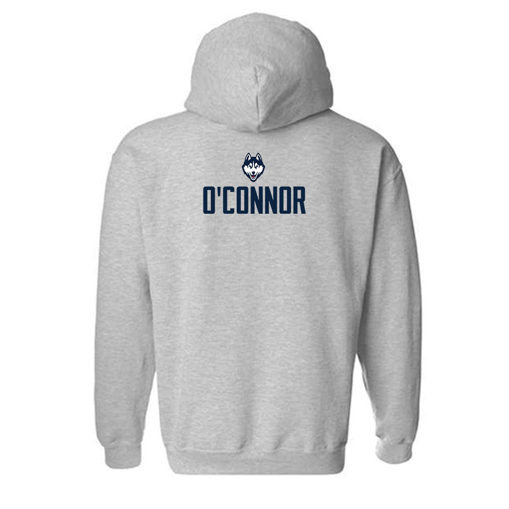 UConn - NCAA Women's Swimming & Diving : Kiersten O'Connor - Classic Shersey Hooded Sweatshirt-1