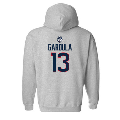 UConn - NCAA Men's Ice Hockey : Ethan Gardula - Classic Shersey Hooded Sweatshirt-1