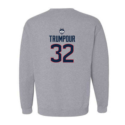 UConn - NCAA Baseball : Austin Trumpour - Classic Shersey Crewneck Sweatshirt-1