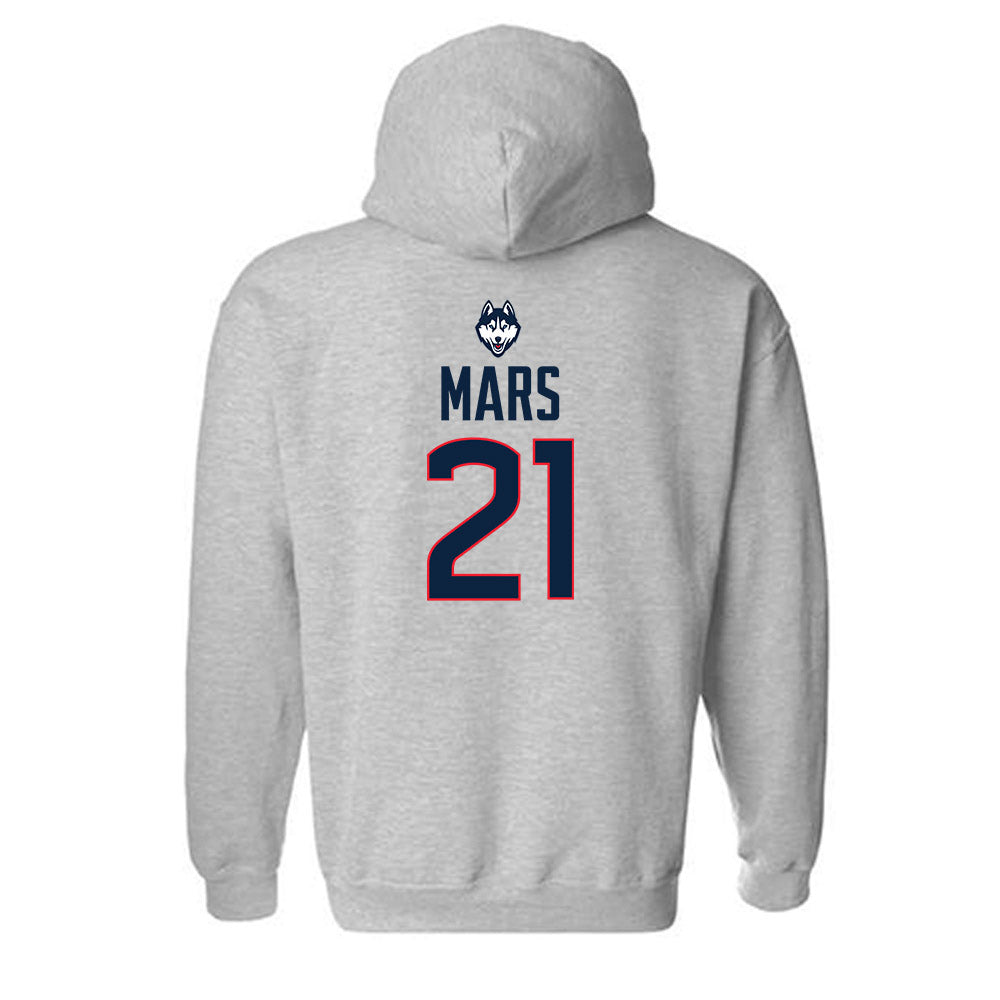 UConn - NCAA Women's Soccer : Se-Hanna Mars - Classic Shersey Hooded Sweatshirt-1