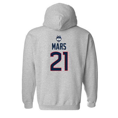 UConn - NCAA Women's Soccer : Se-Hanna Mars - Classic Shersey Hooded Sweatshirt-1