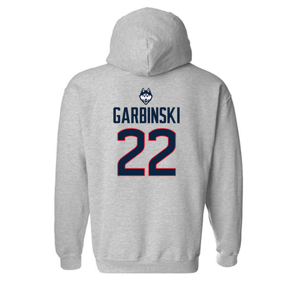 UConn - NCAA Baseball : Garret Garbinski - Classic Shersey Hooded Sweatshirt-1