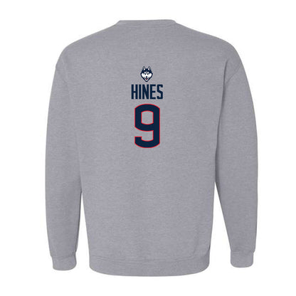 UConn - NCAA Men's Basketball : Na'Jai Hines - Classic Shersey Crewneck Sweatshirt-1