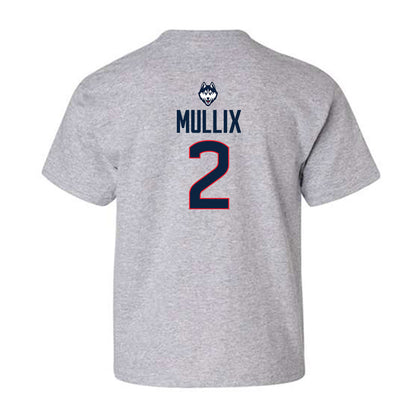 UConn - NCAA Football : Tahjae Mullix - Classic Shersey Youth T-Shirt-1