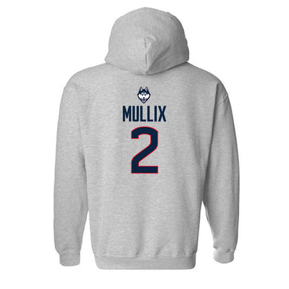 UConn - NCAA Football : Tahjae Mullix - Classic Shersey Hooded Sweatshirt-1