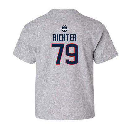 UConn - NCAA Football : Christian Richter - Classic Shersey Youth T-Shirt-1