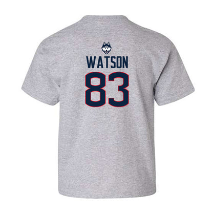 UConn - NCAA Football : Xavier Watson - Classic Shersey Youth T-Shirt-1