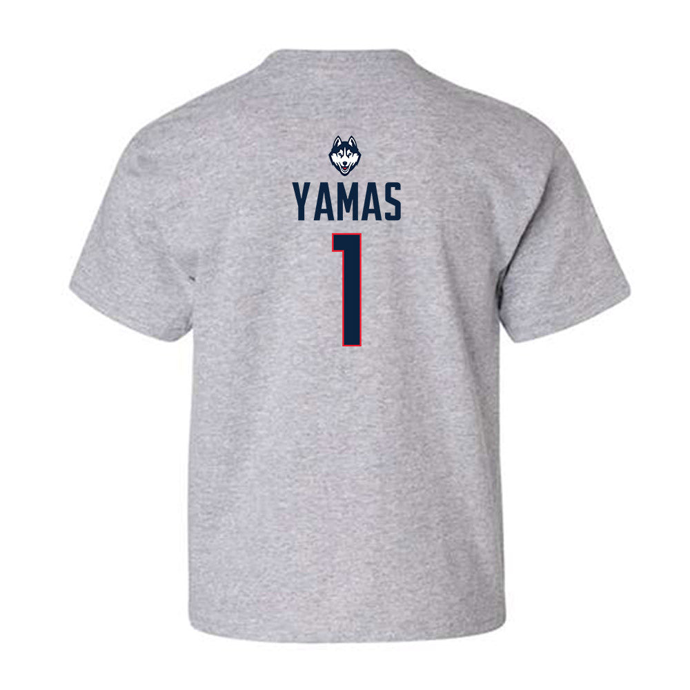 UConn - NCAA Women's Soccer : Ava Yamas - Classic Shersey Youth T-Shirt-1