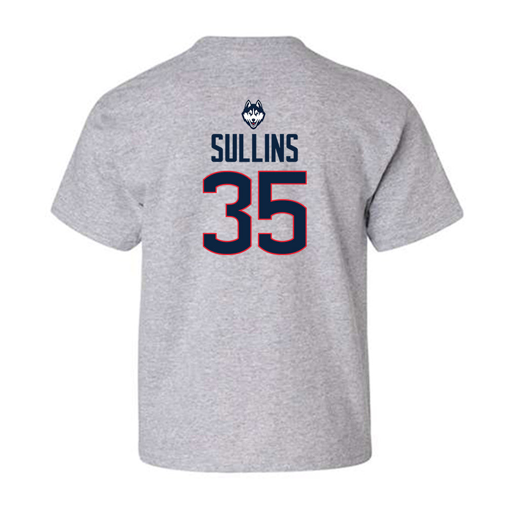 UConn - NCAA Football : Spencer Sullins - Classic Shersey Youth T-Shirt-1
