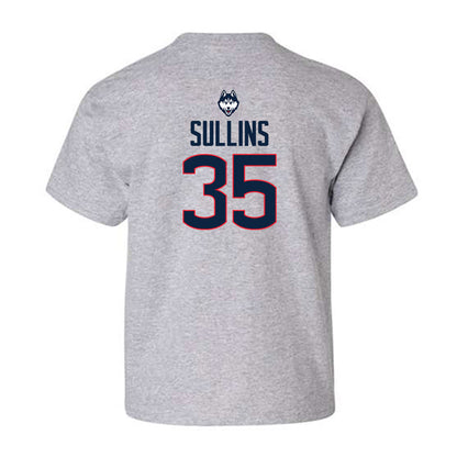 UConn - NCAA Football : Spencer Sullins - Classic Shersey Youth T-Shirt-1