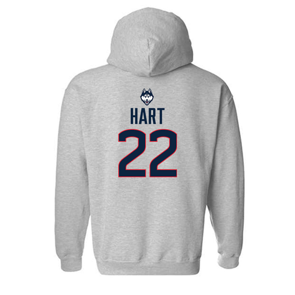UConn - NCAA Football : Jaden Hart - Classic Shersey Hooded Sweatshirt-1