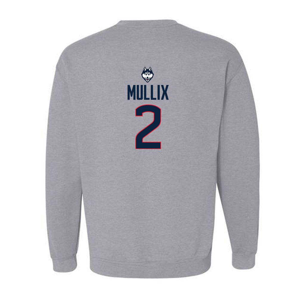 UConn - NCAA Football : Tahjae Mullix - Classic Shersey Crewneck Sweatshirt-1