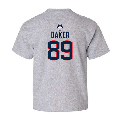 UConn - NCAA Football : Mike Baker - Classic Shersey Youth T-Shirt-1