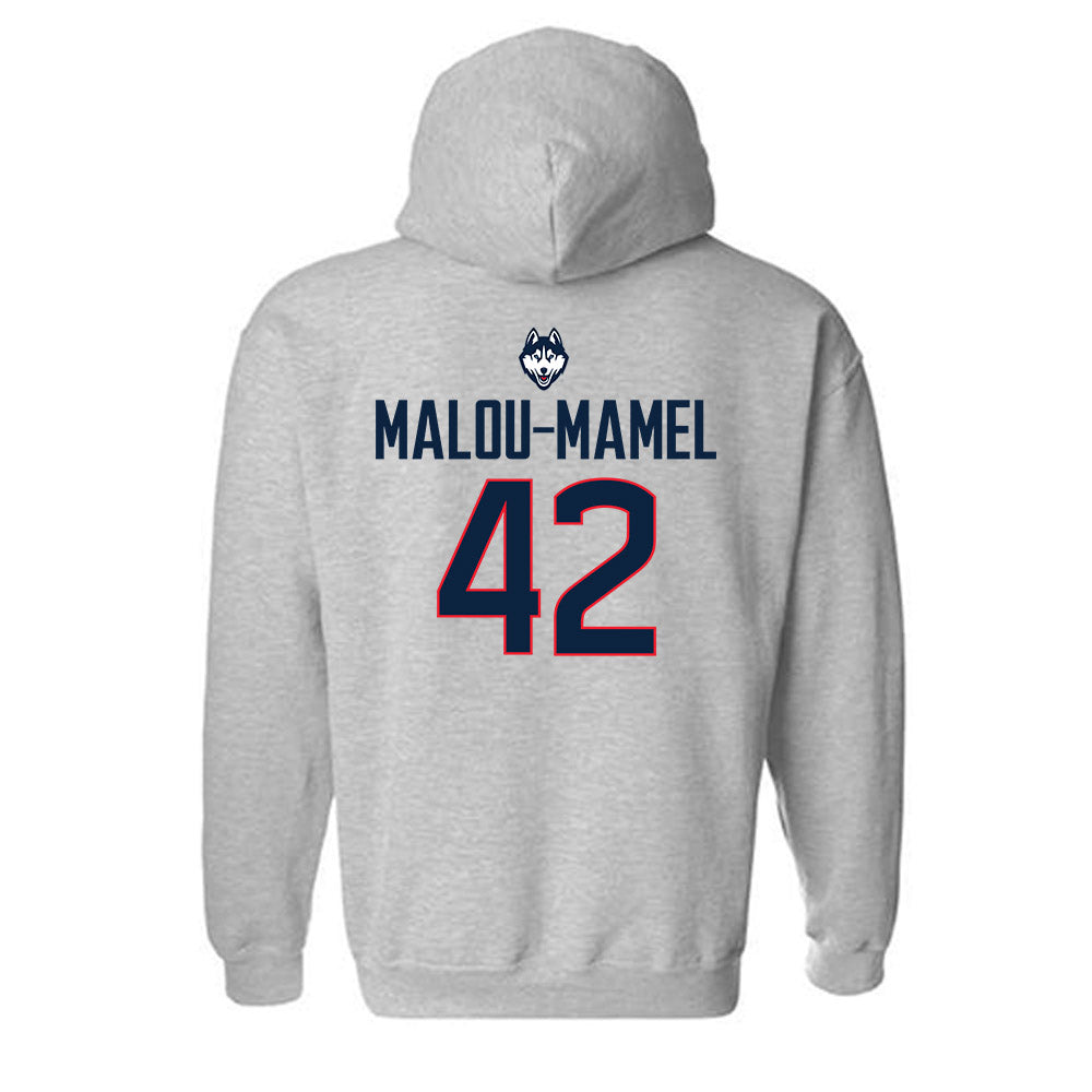 UConn - NCAA Women's Basketball : Gandy Malou-Mamel - Classic Shersey Hooded Sweatshirt-1