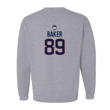 UConn - NCAA Football : Mike Baker - Classic Shersey Crewneck Sweatshirt-1