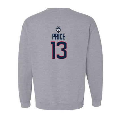 UConn - NCAA Football : Jayden Price - Classic Shersey Crewneck Sweatshirt-1