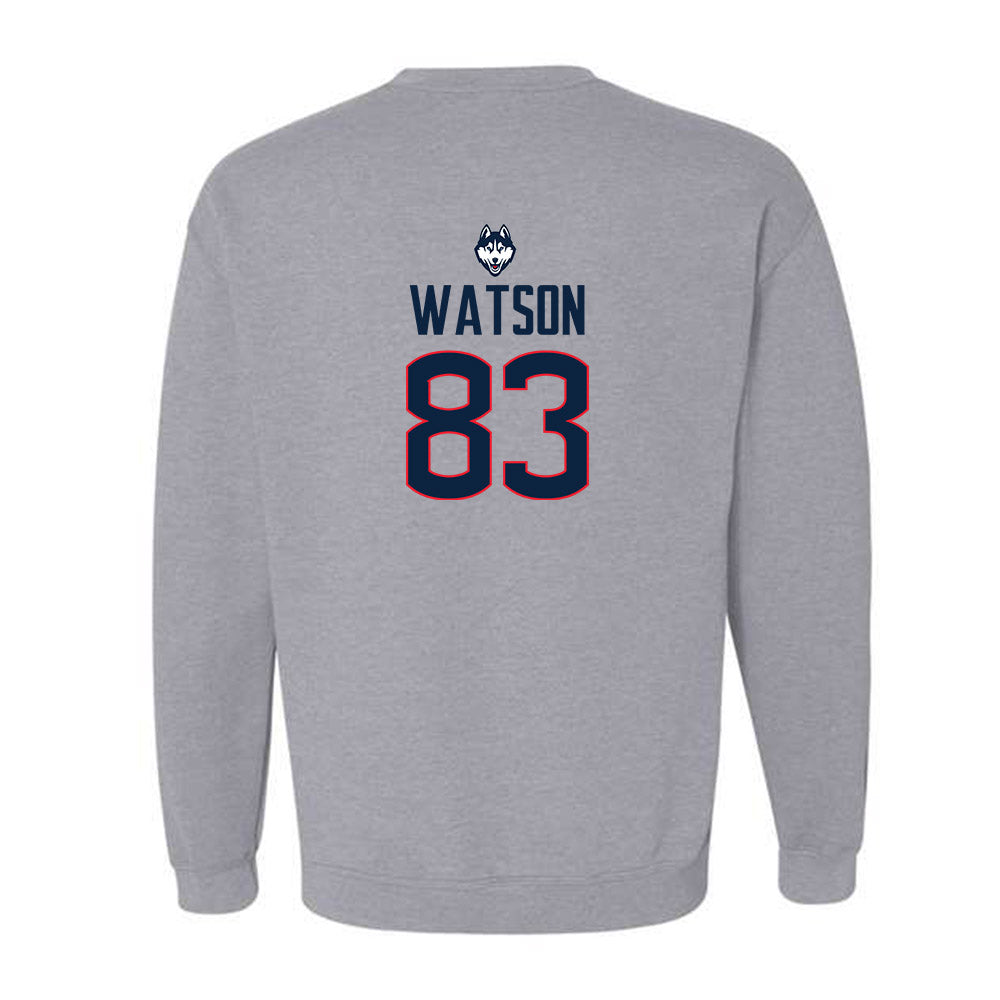 UConn - NCAA Football : Xavier Watson - Classic Shersey Crewneck Sweatshirt-1