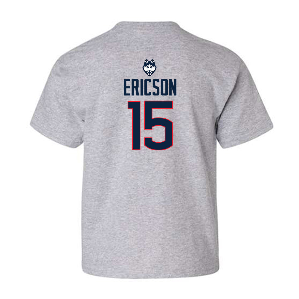 UConn - NCAA Baseball : Brady Ericson - Classic Shersey Youth T-Shirt-1