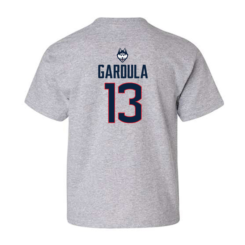 UConn - NCAA Men's Ice Hockey : Ethan Gardula - Classic Shersey Youth T-Shirt-1