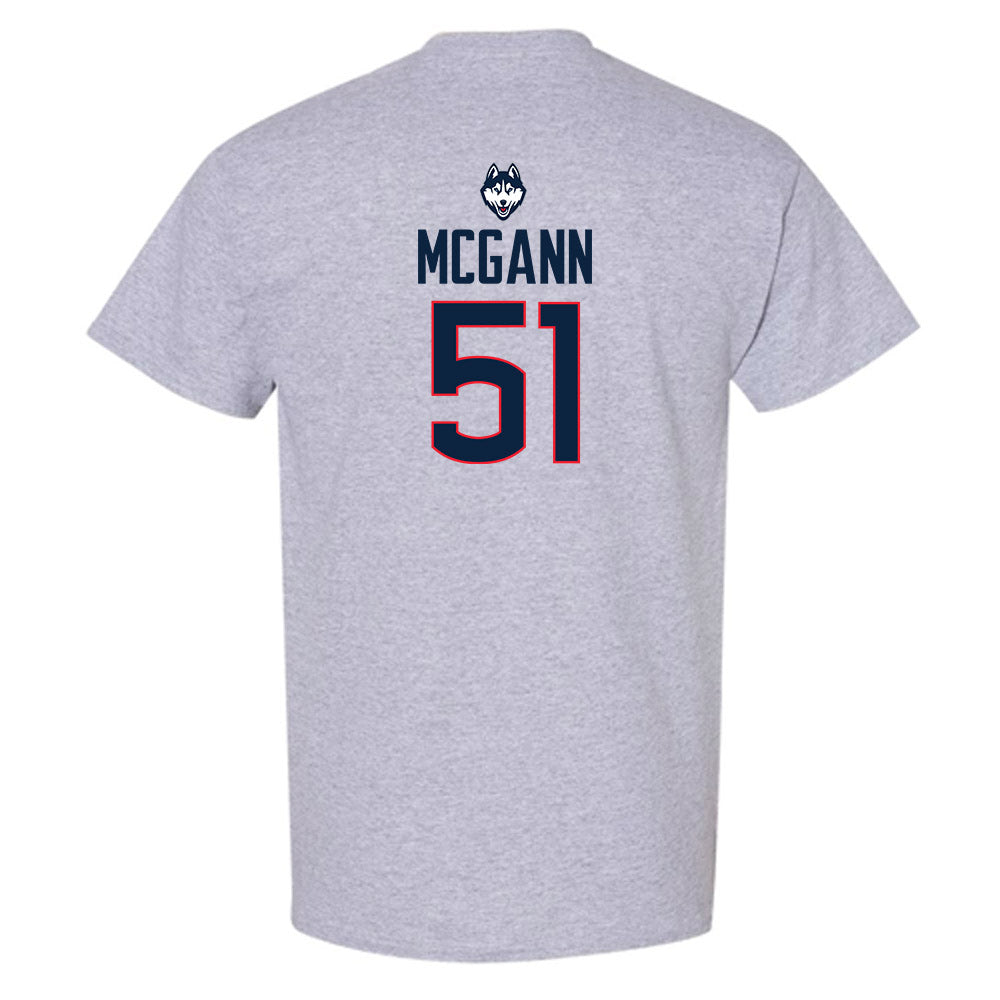 UConn - NCAA Football : Joe McGann - Classic Shersey T-Shirt-1