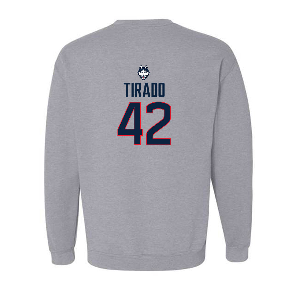UConn - NCAA Baseball : Gabriel Tirado - Classic Shersey Crewneck Sweatshirt