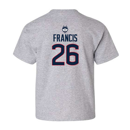 UConn - NCAA Men's Soccer : Sebastian Francis - Classic Shersey Youth T-Shirt-1