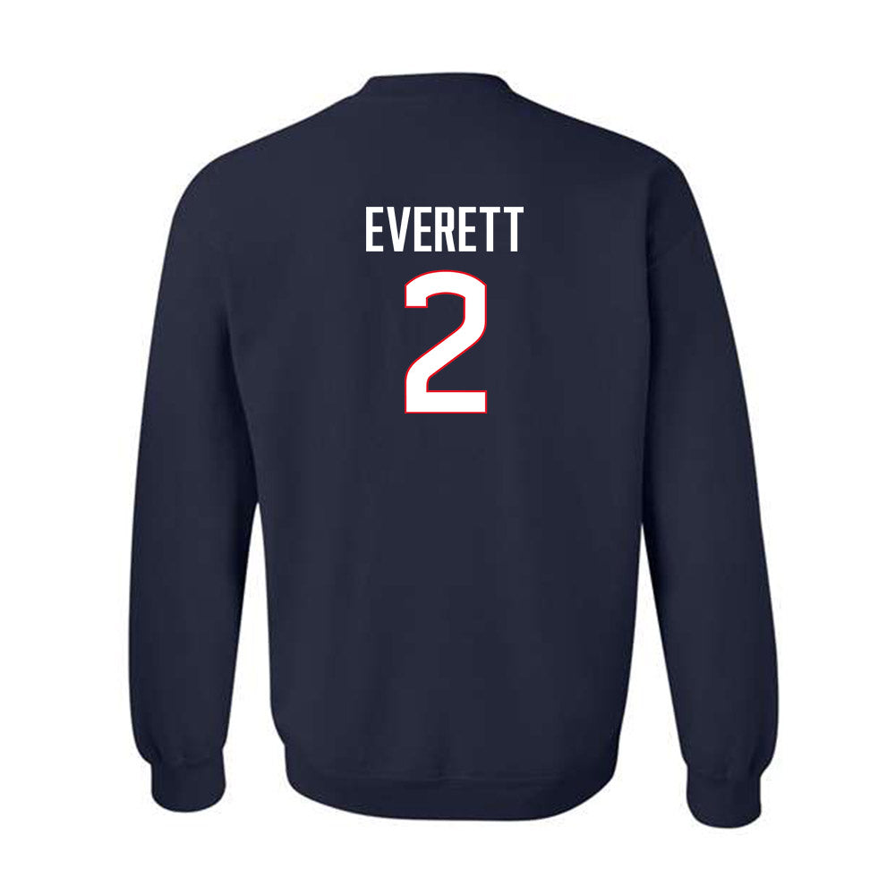 UConn - NCAA Women's Field Hockey : Maya Everett - Classic Shersey Crewneck Sweatshirt-1