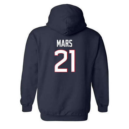 UConn - NCAA Women's Soccer : Se-Hanna Mars - Classic Shersey Hooded Sweatshirt-1