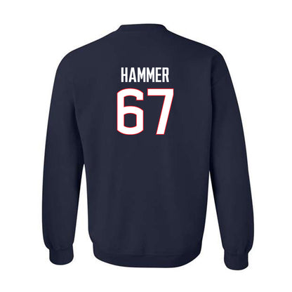UConn - NCAA Football : Hannes Hammer - Classic Shersey Crewneck Sweatshirt-1