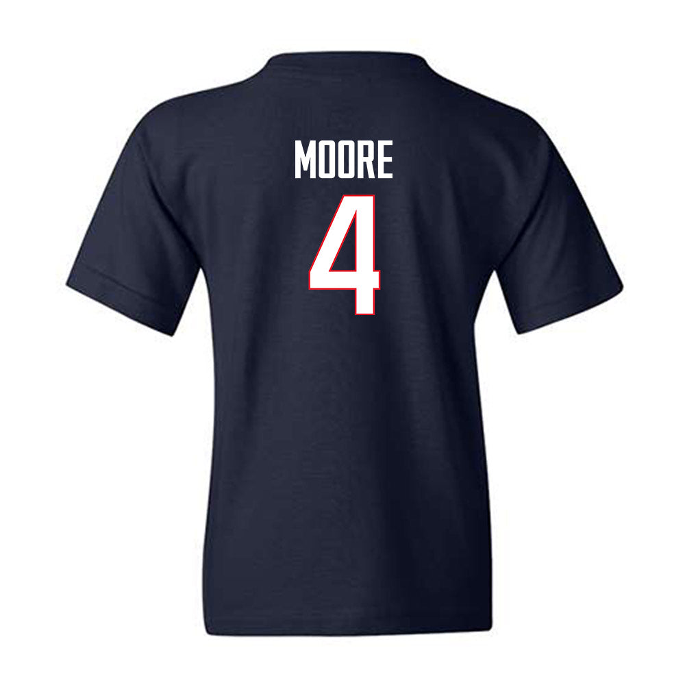 UConn - NCAA Football : Braedyn Moore - Classic Shersey Youth T-Shirt-1