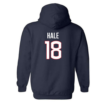 UConn - NCAA Baseball : Charlie Hale - Classic Shersey Hooded Sweatshirt-1