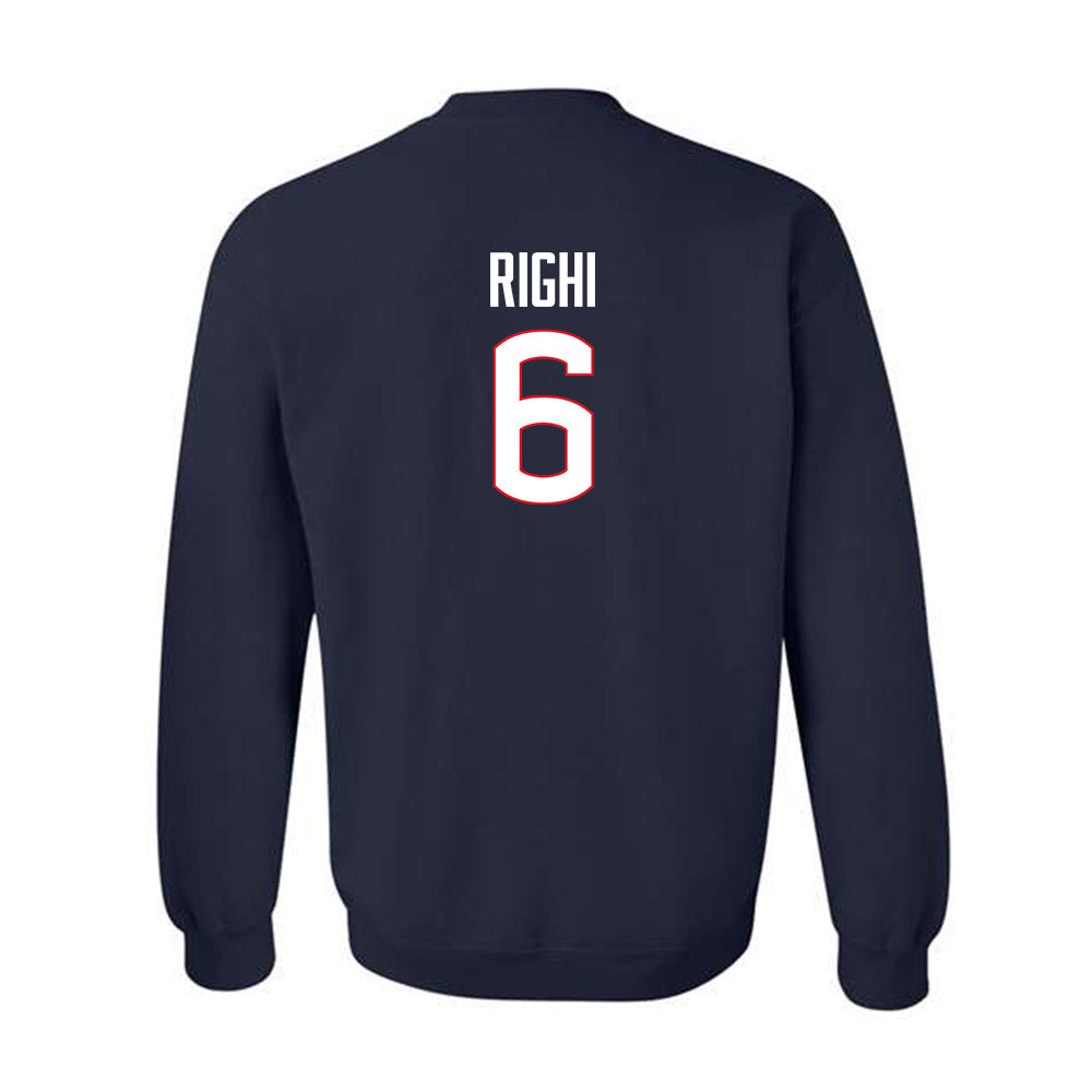UConn - NCAA Baseball : Camden Righi - Classic Shersey Crewneck Sweatshirt-1