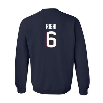UConn - NCAA Baseball : Camden Righi - Classic Shersey Crewneck Sweatshirt-1