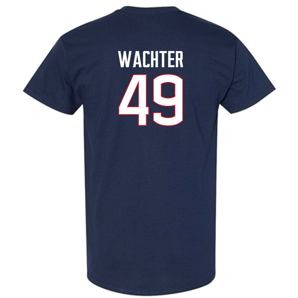 UConn - NCAA Baseball : Nater Wachter - Classic Shersey T-Shirt-1