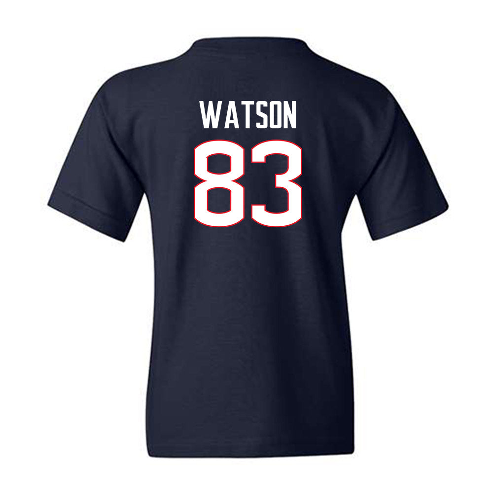 UConn - NCAA Football : Xavier Watson - Classic Shersey Youth T-Shirt-1